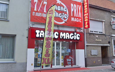 Façade du magasin Tabac Magic Bizet