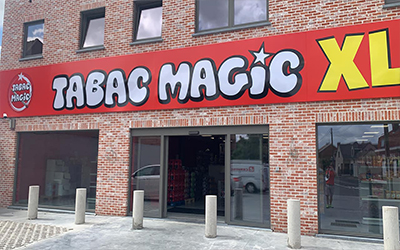 Façade du magasin Tabac Magic XL Bizet